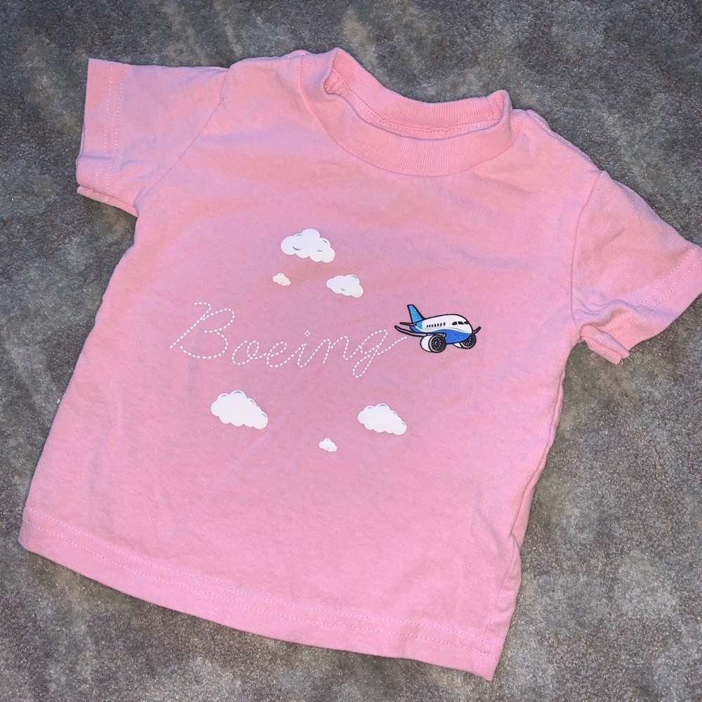Baby girl BOEING tshirt ✈️